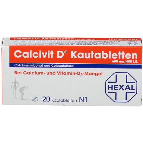 Calcivit D Kautabletten Mg I E St Shop Apotheke