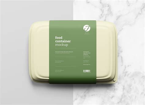 Plastic Food Box Packaging Mockup Free Psd Templates