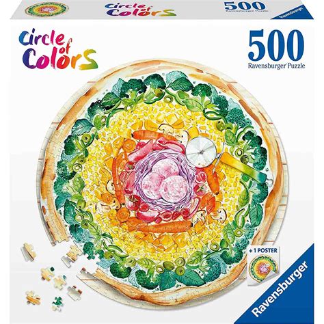 Puzzle Ravensburger Circle Of Colors Pizza Db Emag Hu