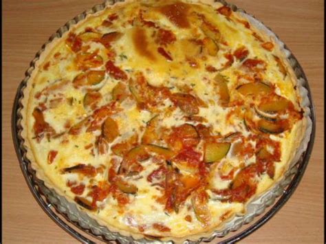 Tarte Courgette Chevre Sans Oeuf Recette Thermomix