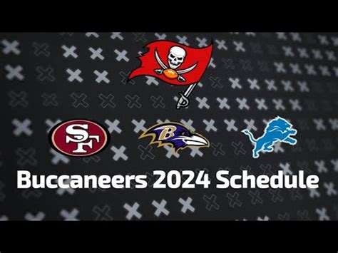 Buccaneers Schedule Release All Opponents For Next Season