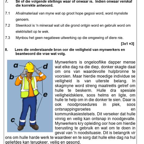 Sosiale Wetenskap Sw Graad Kwartaal Eksamen Toets Vraestel Met Memo