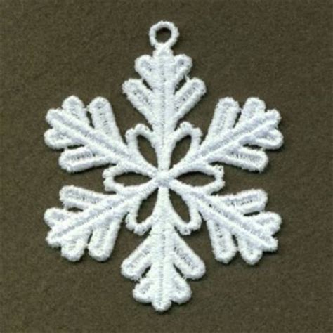 Fsl Leafy Snowflake Machine Embroidery Design Embroidery Library At