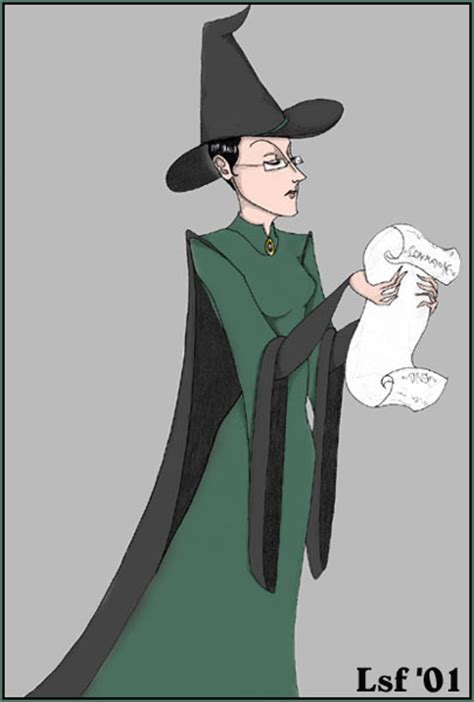 Professor McGonagall - The Sorcerer's Stone Fan Art (31761937) - Fanpop