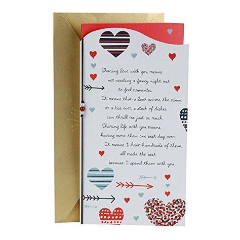 Hallmark Valentine S Day Greeting Card Hearts And Arrows