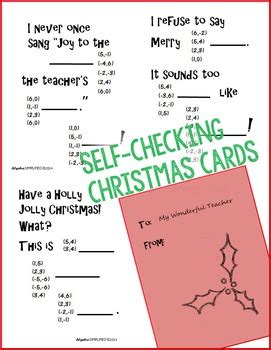 Christmas Algebra Solving Systems Of Linear Equations By Algebra