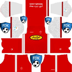 Persepolis FC DLS Kits 2023 - Dream League Soccer Kits 2023