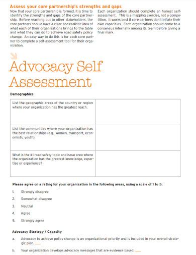 Advocacy - Examples, How to Set, PDF