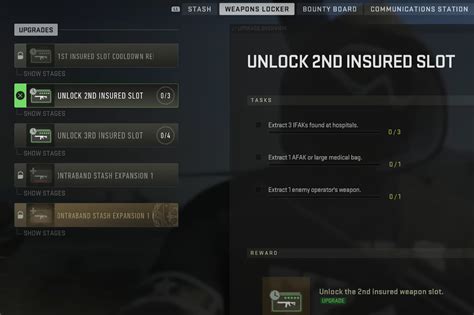 How To Unlock Insured Slot 2 Dmz Qm Games