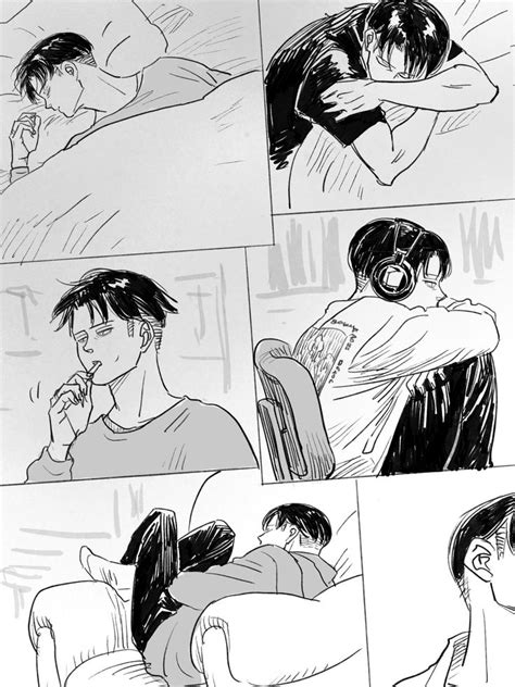 The Storyboard Shows Two People In Bed One Is Hugging And The Other Is