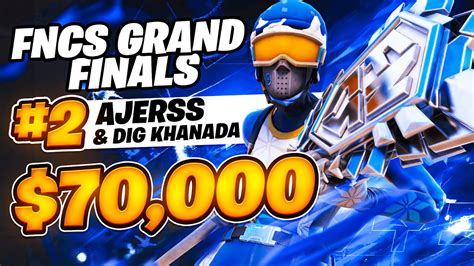 2ND FNCS GRAND FINALS 70 000 W Khanada Ajerss YouTube