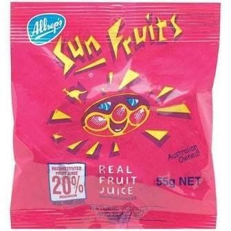 Sun Fruits Real Fruit Juice Bag