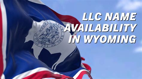 Check Llc Business Name Availability In Wyoming