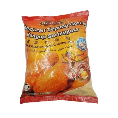 Bestari Crispy Fried Chicken Coating Mix 1kg Lazada