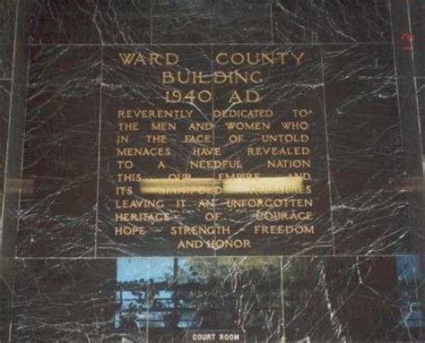 Ward County Courthouse Monahans Ward County Texas.