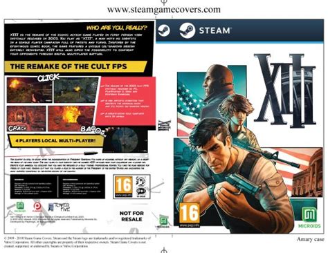 Steam Game Covers Xiii Box Art