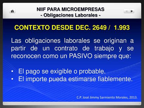 OBLIGACIONES LABORALES Ppt Descargar