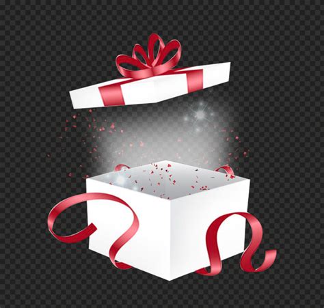 Magic Open Gift Box HD PNG | Citypng