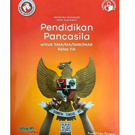 Jual Buku Prlks Interaktif Pendidikan Pancasilappkn Kelas Xi 11 Semester 1 Tahun 2023 Intan