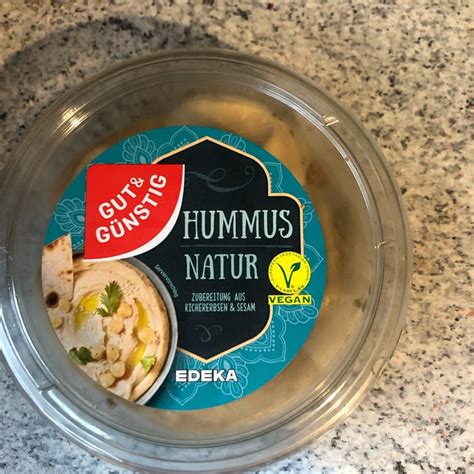 Edeka Hummus Natur Review Abillion