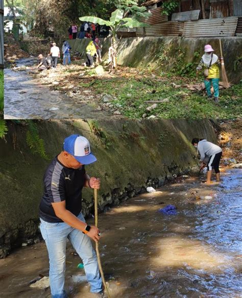 Lurah Se Kecamatan Luwuk Turun Bersihkan Sampah Di Bantaran Sungai Soho