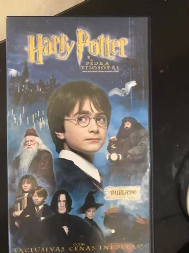 Fita Video Cassete Harry Potter E A Pedra Filosofal Vhs Venda Em