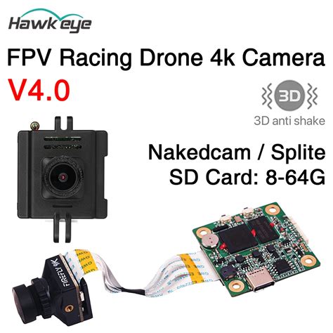 Rc Car Fpv K Camera Hawkeye K Nakedcam Drone Camera K Diy K