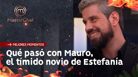 Mauro novio de Estefanía sufrió un incómodo momento en la gran final