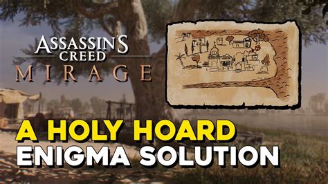 Assassin S Creed Mirage A Holy Hoard Enigma Solution Youtube