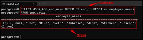 Efficient Usage Of Json Arrayagg Function In Postgres For Improved Data Manipulation