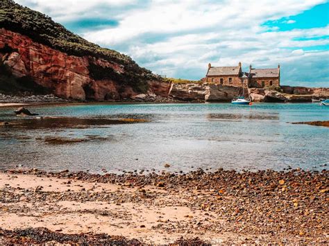 There Is A Secret Cove Harbour Beach On The Scottish Bordershere S Why