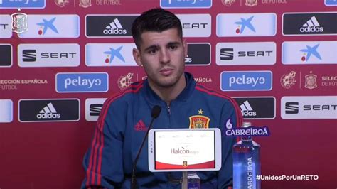 Selecci N Espa Ola Morata Ser Capit N Es Un Orgullo Incre Ble