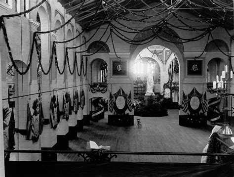 Us National Museum Decorated For Garfield Inaugural Ball Flickr