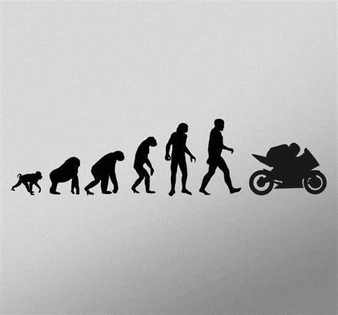 Biker Evolution Sticker TenStickers