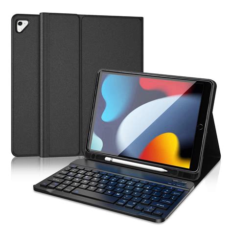 Amazon D DINGRICH Funda Para IPad De 10 2 Pulgadas Con Teclado