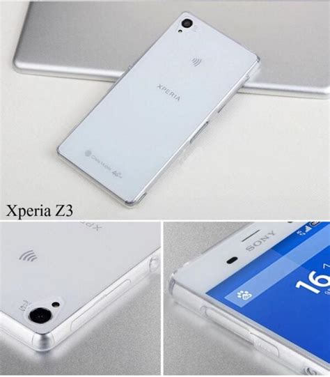 Sony Xperia Z3 Silikonski Ovitek Prozoren Megapanda Si