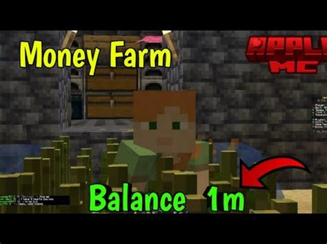 How I Make Unlimited Money In This Minecraft Server Apple Mc