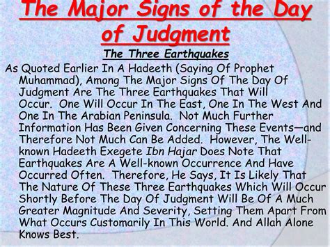 Signs Of The Day Of Judgement 3