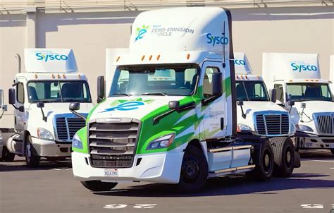 Charged Evs Food Distribution Giant Sysco Unveils State Of The Art Ev