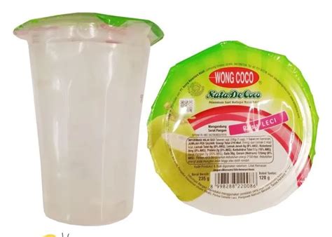 Sari Kelapa Wong Coco Nata De Coco Rasa Leci Gram Lazada Indonesia