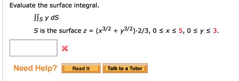 Solved Evaluate The Surface Integral S Is The Surface Z Chegg