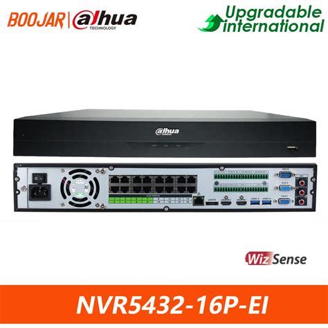 Dahua Original Nvr P Ei Channels U Poe Hdds Wizsense