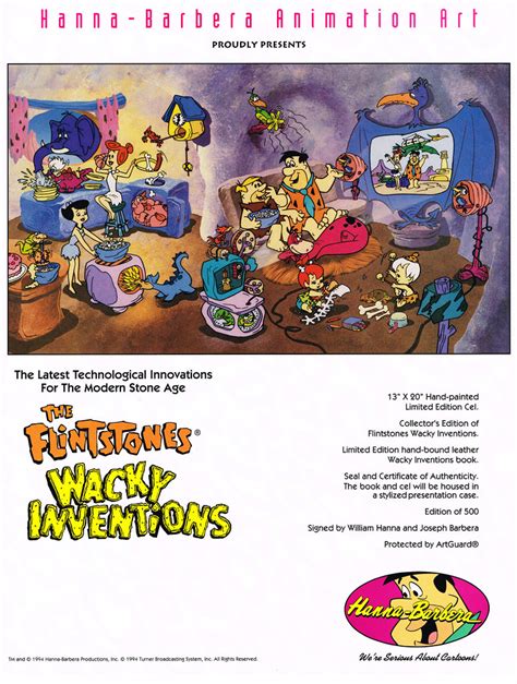 Hanna Barbera Animation Art Flintstones Wacky Inventions Flickr