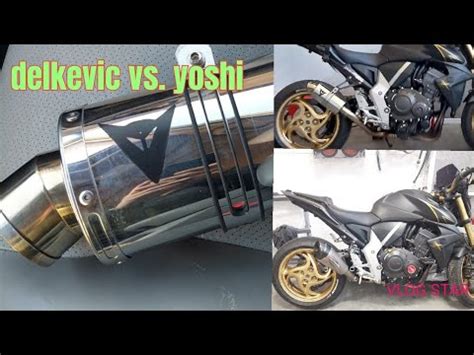 Delkevic Vs Yoshimura AlphaT Slip On Cat Delete On 2012 CB1000R ABS