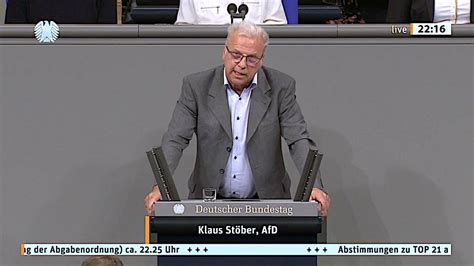 Klaus Stöber Rede vom 23 06 2022 Politwelt de