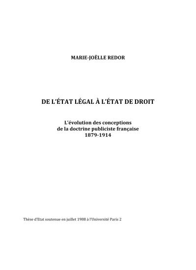 LA THÉORIE DE L AUTOLIMITATION LA LÉGITIMATION DU POUVOIR DES GOUVERNANTS