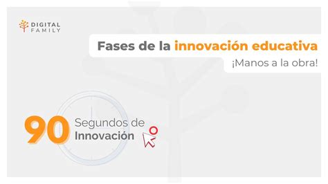 Fases De La Innovación Educativa ¡manos A La Obra Youtube