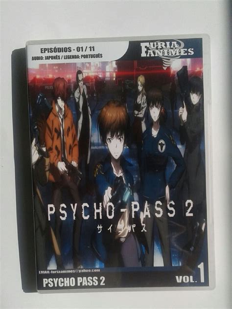 Dvd Anime Psycho Pass Segunda Temporada Filme E S Rie Furia Animes