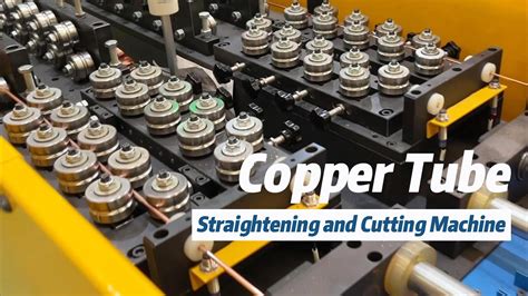 Copper Coil Tube Straightening And Cutting Machine YouTube