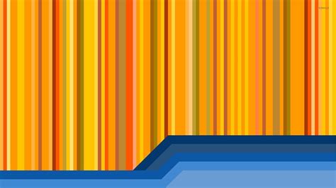 Yellow and blue stripes wallpaper - Vector wallpapers - #26822